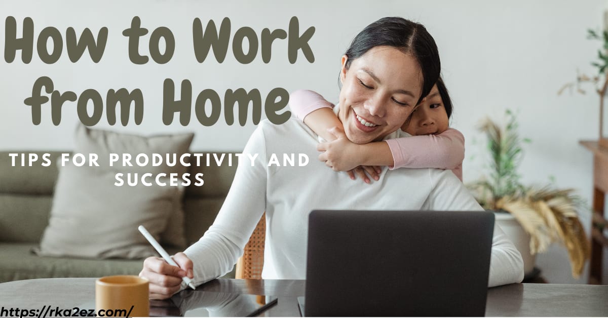 In today's digital age, the concept of working from home has gained immense popularity. Whether you're a remote worker, freelancer, or entrepreneur, the flexibility and convenience of working from home can be a game-changer. However, it also comes with its unique set of challenges. In this article, we'll explore practical strategies to help you excel in your remote work environment Setting Up Your Home Office A well-organized and comfortable workspace is crucial for productivity when working from home. Here are some key considerations: • Location: Choose a quiet and dedicated space in your home, preferably away from distractions. • Furniture: Invest in ergonomic furniture like a comfortable chair and an adjustable desk to support your posture. • Equipment: Ensure you have the necessary technology, including a reliable computer, high-speed internet, and any specialized tools required for your work. • Lighting: Adequate lighting is essential to reduce eye strain and create a conducive work environment. Creating a Daily Routine One of the advantages of working from home is flexibility, but it's essential to establish a routine. Here's how: • Set Regular Hours: Define your working hours and stick to them as closely as possible. • Morning Routine: Start your day with a morning routine to signal the beginning of work. This could include exercise, meditation, or a healthy breakfast. • Task List: Create a to-do list to prioritize tasks and stay on track throughout the day. Effective Communication Remote work often involves collaborating with colleagues and clients online. Use these strategies: • Video Conferencing: Utilize video calls for meetings to foster a sense of connection and ensure clear communication. • Chat and Messaging Tools: Use instant messaging platforms to stay in touch with team members for quick updates and questions. • Project Management Software: Implement project management tools to organize tasks and monitor progress. Staying Productive Maintaining productivity while working from home can be challenging. Here's how to stay on top of your tasks: • Limit Distractions: Minimize interruptions by silencing non-work-related notifications and setting boundaries with family members or roommates. • Time Management: Use techniques like the Pomodoro method to break your work into focused intervals with short breaks. • Take Breaks: Regular breaks are essential for mental and physical well-being. Step away from your desk, stretch, and recharge. Balancing Work and Life Achieving a healthy work-life balance is crucial for your overall well-being: • Set Boundaries: Clearly communicate your work hours to friends and family to avoid unnecessary interruptions. • Disconnect: After work hours, disconnect from your work devices and emails to recharge and enjoy your personal time. Staying Motivated Motivation can wane when working independently. These tips can help you stay motivated: • Goal Setting: Set clear and achievable goals to keep yourself motivated and measure your progress. • Reward Yourself: Celebrate your achievements and milestones, no matter how small they may seem. Conclusion Working from home can be a fulfilling and productive experience when approached with the right mindset and strategies. A well-designed home office, a structured routine, effective communication, and a focus on work-life balance are all key components of successful remote work. By incorporating these tips into your remote work routine, you can enhance your productivity, maintain a healthy work-life balance, and find success in the virtual workplace.