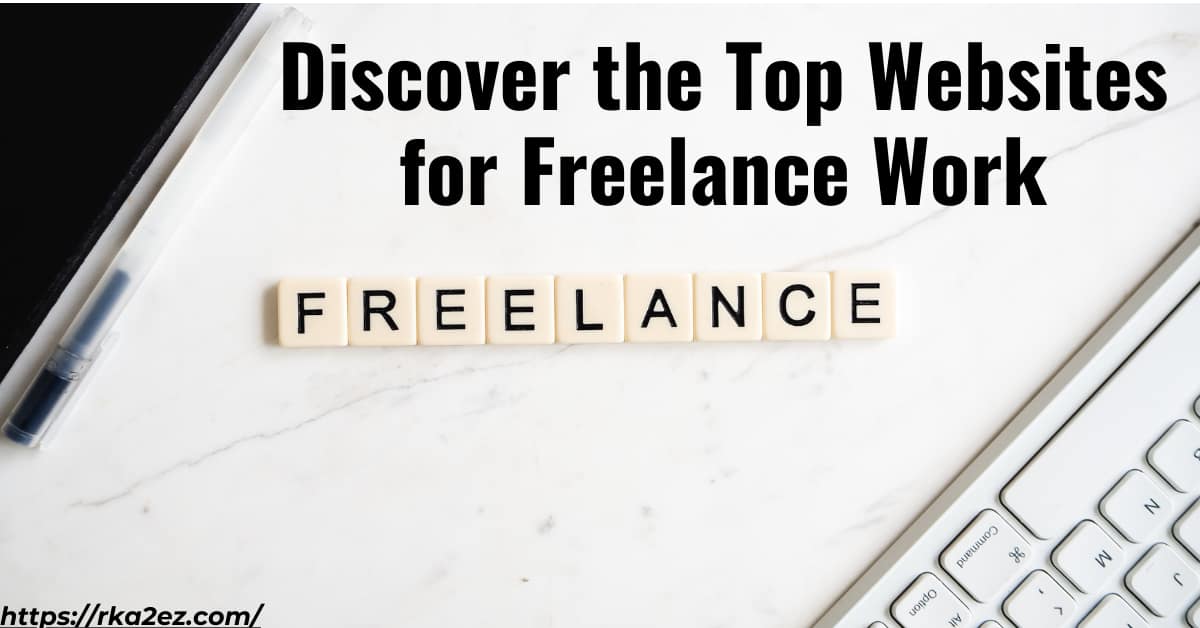 Freelancing has revolutionized the way people work, offering opportunities for flexible employment and the chance to be your own boss. However, finding the right platform to kickstart or enhance your freelance career can be challenging. In this article, we'll explore the best websites for freelance work that cater to a wide range of skills and professions. Plus, we'll ensure you get the most out of your freelance journey, Upwork (www.upwork.com) Upwork is a freelance platform known for its vast and diverse job offerings. Whether you're a writer, designer, programmer, or marketer, Upwork has a job for you. The site allows you to create a profile, showcase your skills, and bid on projects that match your expertise. Fiverr (www.fiverr.com) Fiverr is renowned for its gig-based approach to freelancing. Freelancers, or "sellers," create listings for their services, which buyers can browse and purchase. It's an excellent platform for those who offer specialized skills or services with fixed prices. Freelancer (www.freelancer.com) As the name suggests, Freelancer.com is dedicated to connecting freelancers with employers seeking a wide array of skills. The site hosts contests, hourly and fixed-price projects, providing opportunities for both beginners and seasoned freelancers. Toptal (www.toptal.com) Toptal is a premium freelancing platform known for its high-quality talent pool. It specializes in connecting top-tier freelancers, including developers, designers, and finance experts, with top clients worldwide. Guru (www.guru.com) Guru is another well-established platform that caters to various freelance skills. It offers a user-friendly interface, job-matching features, and a secure payment system. Conclusion Finding the best freelance website is the first step toward a successful freelance career. These platforms offer a plethora of opportunities for freelancers to showcase their skills and earn income. Whether you're a seasoned pro or just starting, there's a platform that fits your needs.