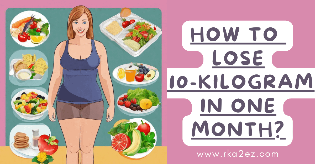 How to lose 10-Kilogram in One Month? Weight loss plan Embarking on a journey to shed 10 kilograms in a month requires commitment, dedication, and a well-structured weight loss plan. In this article, we will outline a strategic approach to help you stick to your weight loss plan efficiently and sustainably. By incorporating effective strategies, maintaining a balanced diet, and adopting a regular exercise routine, you can kick start your journey to a healthier, happier you. Setting Realistic Goals: Before diving into the details, it's crucial to set realistic and achievable goals. Aim for a gradual weight loss of around 2.5 kilograms per week, ensuring a healthier and sustainable outcome . Balanced Diet: Adopting a balanced and nutrient-rich diet is paramount. Focus on consuming lean proteins, whole grains, fruits, and vegetables. Incorporate foods rich in fiber to promote satiety and reduce overall calorie intake. Consider consulting a nutritionist for a personalized meal plan tailored to your specific needs. Hydration: Water plays a vital role in weight loss. Stay adequately hydrated throughout the day, as it helps control hunger, supports metabolism, and aids in flushing out toxins. Aim for at least eight glasses of water daily. Regular Exercise: Engage in a combination of cardiovascular exercises and strength training. Cardio workouts, such as brisk walking, jogging, or cycling, help burn calories, while strength training builds muscle mass, boosting metabolism. Aim for at least 150 minutes of moderate-intensity exercise per week. Portion Control: Watch your portion sizes to avoid overeating. Utilize smaller plates and be mindful of serving sizes. Eating slowly and savoring each bite can also contribute to a feeling of fullness. Healthy Snacking: Incorporate healthy snacks into your routine to curb cravings. Opt for nuts, yogurt, or fresh fruits. Avoid processed snacks high in sugars and unhealthy fats. Adequate Sleep: Quality sleep is often overlooked but is crucial for weight loss. Lack of sleep disrupts hormonal balance, leading to increased hunger and cravings. Strive for 7-9 hours of uninterrupted sleep each night. Stress Management: Chronic stress can hinder weight loss. Incorporate stress-management techniques such as meditation, deep breathing, or yoga into your daily routine to promote overall well-being. Conclusion: Embarking on a weight loss journey necessitates a holistic approach, integrating healthy eating, regular exercise, and lifestyle modifications. Remember that sustainable weight loss takes time and patience. By adopting these strategies and maintaining a positive mindset, you can achieve your goal of shedding 10 kilograms in a month. I can suggest some reputable websites that are well-known for offering valuable insights on healthy weight loss plans: 1. Mayo Clinic - Healthy Weight 2. WebMD - Weight Loss & Diet Plans 3. Healthline - Weight Loss 4. MyFitnessPal - Blog 5. Verywell Fit - Weight Loss Please visit these websites directly to explore their weight loss sections and find comprehensive plans and tips to support your fitness journey. 📅 Download Your Free Weekly Diet Planner! We understand that planning your meals is crucial for a successful weight loss journey. To assist you in staying on track, we've created a specially designed Weekly Diet Planner in a convenient PDF format. 🍽️ What's Inside: • Structured weekly meal plans • Smart and healthy recipe ideas • Convenient shopping lists • Space for personal notes and reflections 🔗 Download Your Planner Here: Weekly Diet Planner PDF ✨ How to Use: 1. Click on the link above to access the PDF. 2. Save or download the planner to your device. 3. Print it or keep it digitally for easy access. 4. Plan your meals, track your progress, and stay motivated! Remember, consistency is key on your journey to a healthier you. Happy planning! Reference: https://efm.net.au/how-to-lose-10kg-in-30-days/ Read: https://rka2ez.com/the-best-ways-to-lose-weight/