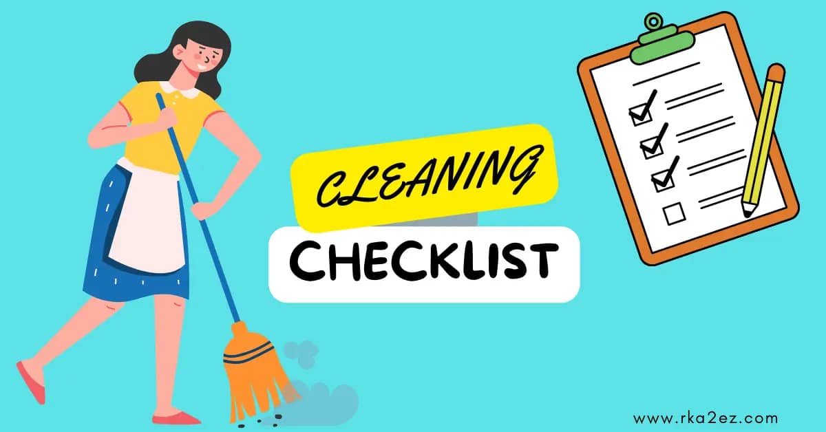 Read more about the article Your Ultimate Cleaning Checklist for a Comfortable Home